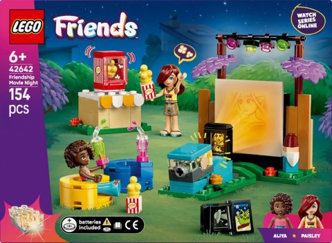Klocki friends 42642 maraton filmowy przyjaciółek
