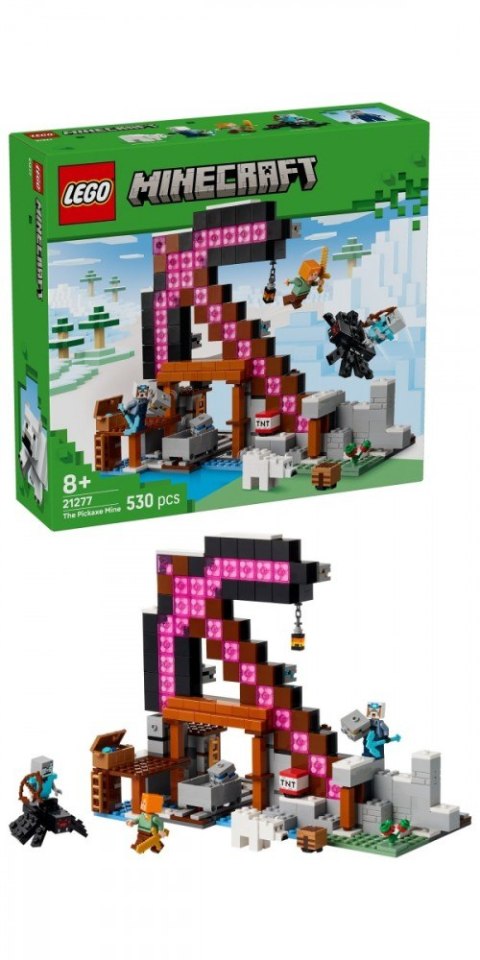 Klocki minecraft 21277 kilofowa kopalnia