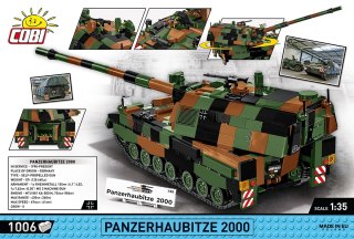 Klocki panzerhaubitze 2000 1006 klocków