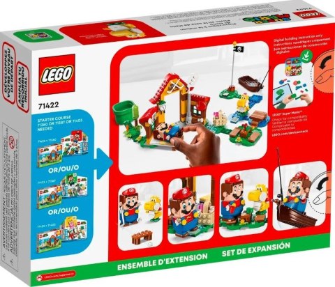 Klocki super mario 71422 piknik w domu mario - zestaw rozszerzający