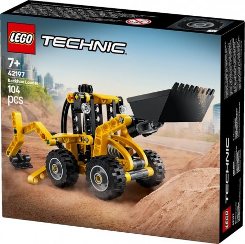 Klocki technic 42197 koparko-ładowarka