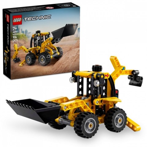 Klocki technic 42197 koparko-ładowarka