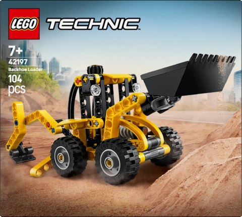 Klocki technic 42197 koparko-ładowarka