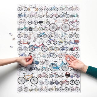 Puzzle 1000 elementów puzzlove rowery