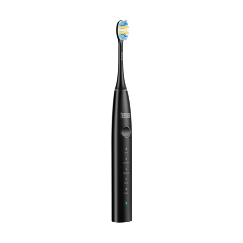 Soniczna szczoteczka do zębów TEESA SONIC 2 czarna , 5 trybów pracy, etui podróżne , USB typ C