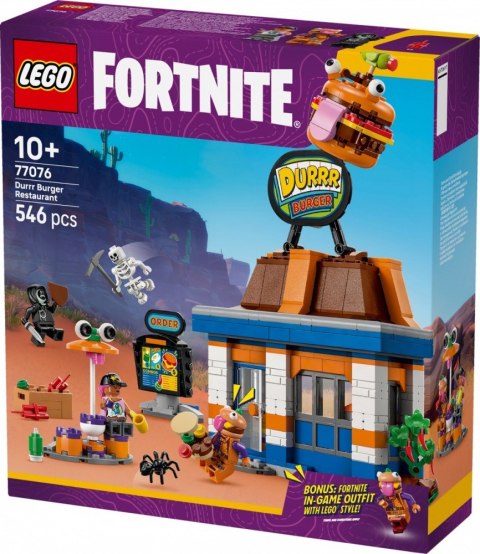 Klocki fotnite 77076 restauracja durrr burgerownia