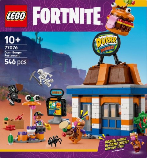 Klocki fotnite 77076 restauracja durrr burgerownia