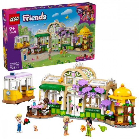Klocki friends 42671 zielona kawiarnia i kwiaciarnia