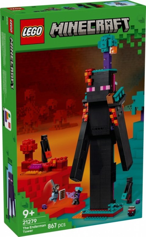 Klocki minecraft 21279 wieża endermana