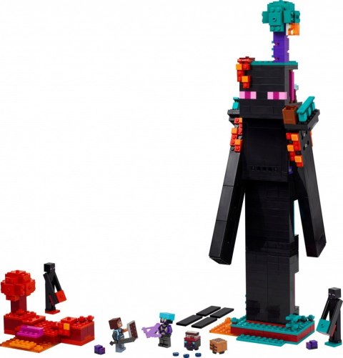 Klocki minecraft 21279 wieża endermana