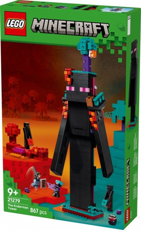 Klocki minecraft 21279 wieża endermana
