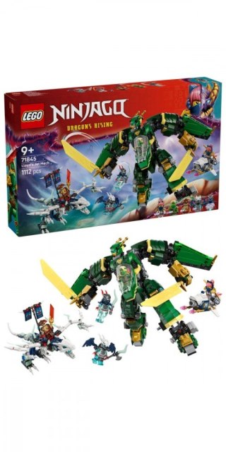 Klocki ninjago 71845 odrzutowy mech lloyda