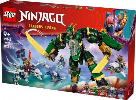 Klocki ninjago 71845 odrzutowy mech lloyda