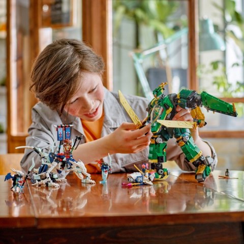 Klocki ninjago 71845 odrzutowy mech lloyda