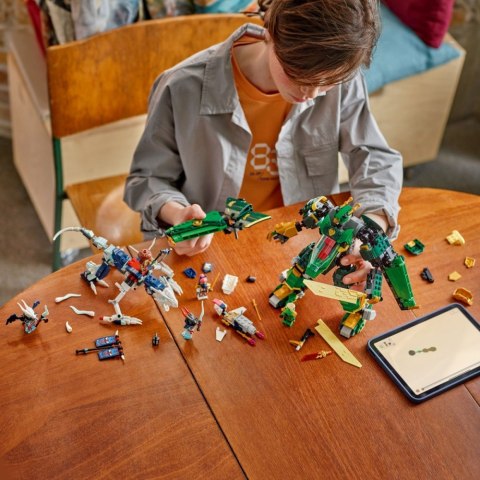Klocki ninjago 71845 odrzutowy mech lloyda