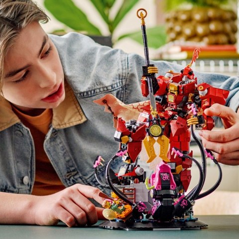 Klocki ninjago 71846 mech ognistego rycerza