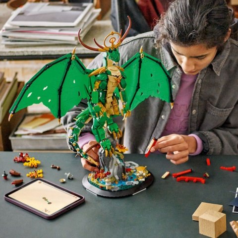 Klocki ninjago 71847 smok - strażnik