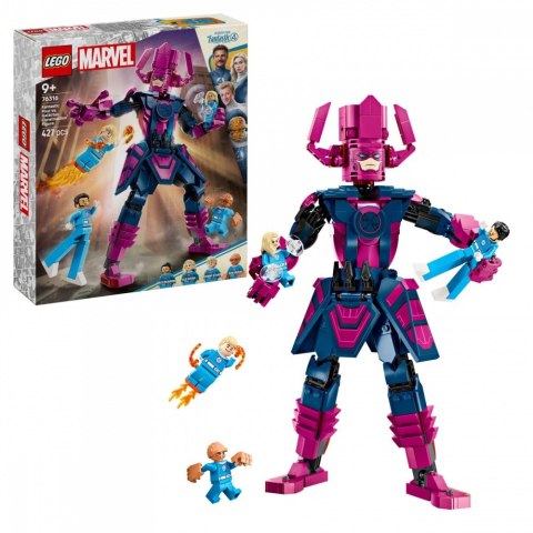 Klocki super heroes 76316 figurka fantastycznej czwórki kontra galactus