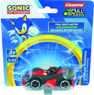 Pojazd pull & speed (pull-back) sonic - team sonic racing shadow