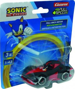 Pojazd pull & speed (pull-back) sonic - team sonic racing shadow