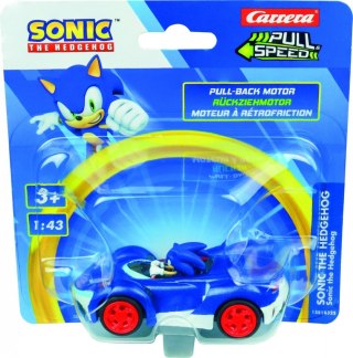 Pojazd pull & speed (pull-back) sonic - team sonic racing