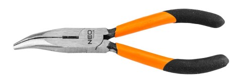 Szczypce wydłużone wygięte 160 mm