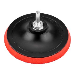 Tarcza mocująca z rzepem 125 mm x M14 + trzpień