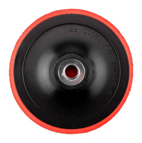 Tarcza mocująca z rzepem 125 mm x M14 + trzpień