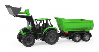 Traktor worxx deut z-fahr z przyczepą 74 cm