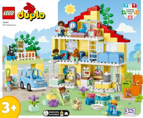 Klocki duplo 10994 dom rodzinny 3 w 1