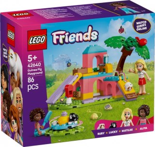 Klocki friends 42640 plac zabaw dla świnek morskich