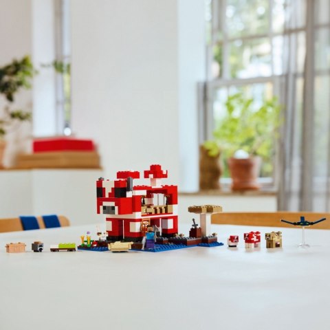 Klocki minecraft 21270 dom grzybowej krowy