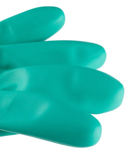 Rękawice chemioodporne, nitrylowe, rozmiar 10