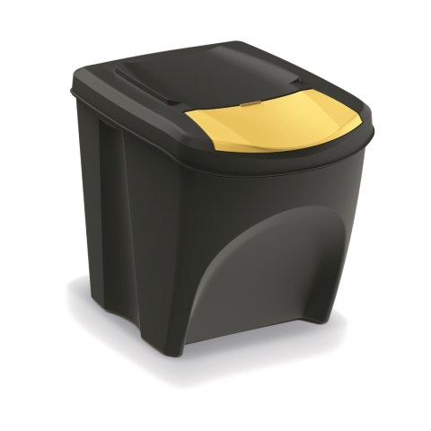 Kosz na śmieci Keden SORTI BOX 4x25L - czarny recykling