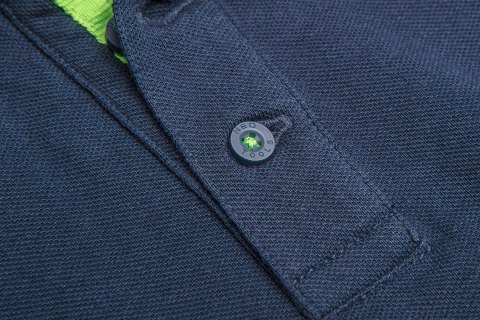 Koszulka polo Motosynteza, 100% bawełna pique, rozmiar XL
