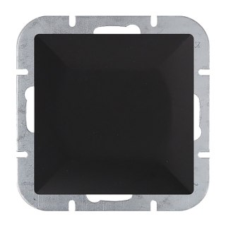 Przycisk dzwonek p/t Pearl, 10A, 250V, WP-6/7P, czarny
