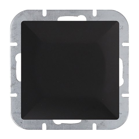 Przycisk dzwonek p/t Pearl, 10A, 250V, WP-6/7P, czarny