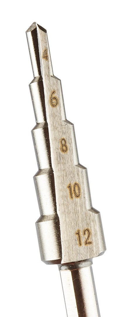 Wiertło stopniowe 4-12 mm