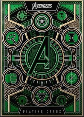 Karty avengers talia zielona
