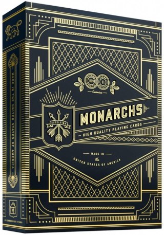 Karty monarchs deck czarne