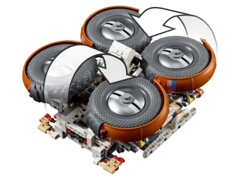 Klocki technic 42182 nasa apollo - pojazd lrv