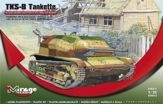 Model plastikowy tankietka tks-b