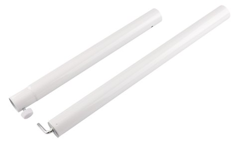 Wentylator podłogowy 50W, śr. 40 cm, 3 prędkości, oscylacja, biały
