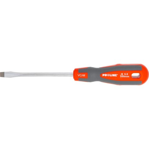 10106 Wkrętak Soft Touch płaski 6.0x100 mm, Proline