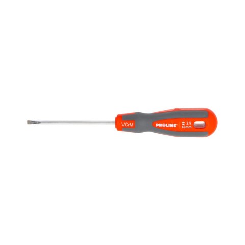 10151 Wkrętak Soft Touch płaski 2.5x63 mm, Proline
