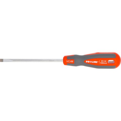 10153 Wkrętak Soft Touch płaski 5.0x100 mm, Proline