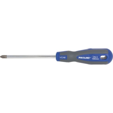 10163 Wkrętak Soft Touch krzyżowy PH2x100mm, Proline