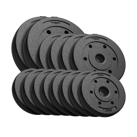 Obciążenie bitumiczne zestaw 30kg ( 8x1.25kg + 4x2.5kg + 2x5kg ), otwór 31mm, REBEL ACTIVE