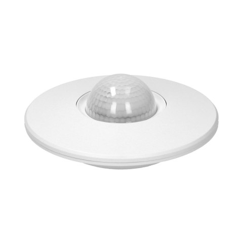 Czujnik ruchu 360 st. IP20, 2000W, 3 sensory, regulacja zasięgu ?3m-20m, biały