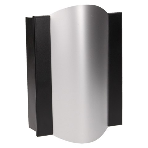 Dzwonek elektromechaniczny dwutonowy TON COLOR 230V, czarno-srebrny